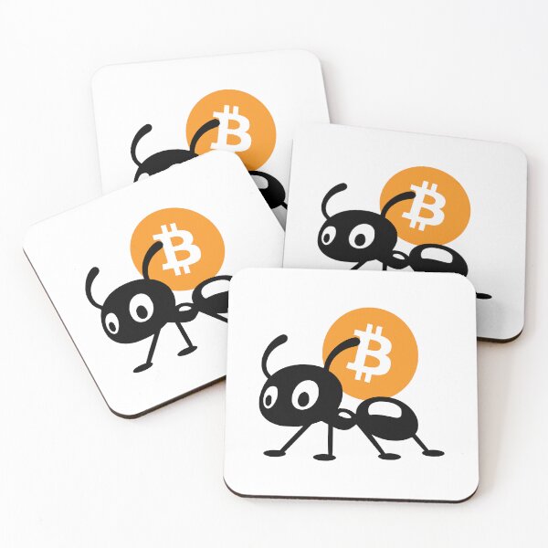 Item preview, Cute Ant Carrying Bitcoin designed and sold by sheprint.