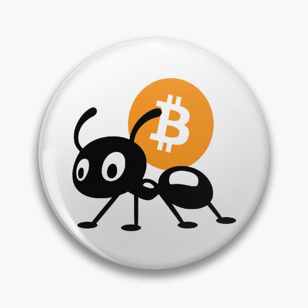 Item preview, Cute Ant Carrying Bitcoin designed and sold by sheprint.