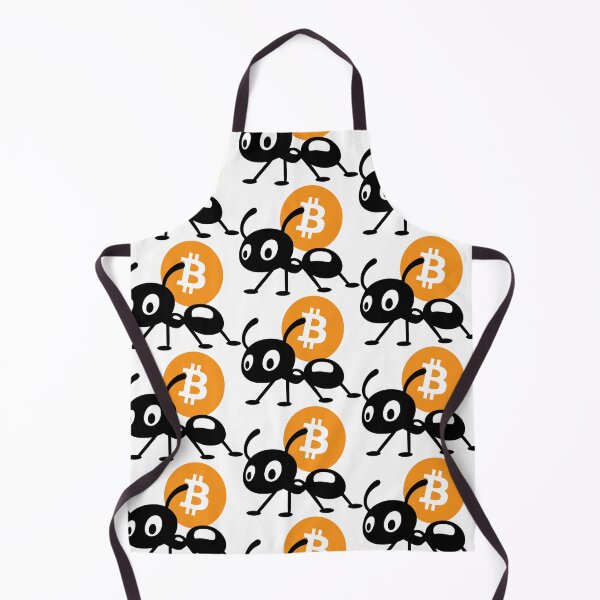Item preview, Cute Ant Carrying Bitcoin designed and sold by sheprint.