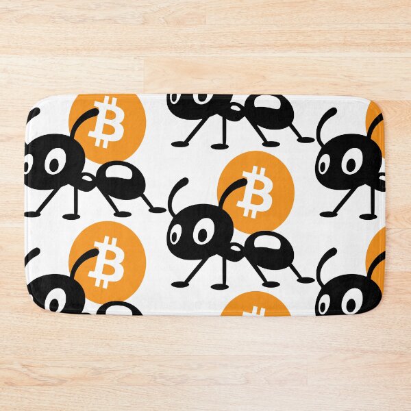Item preview, Cute Ant Carrying Bitcoin designed and sold by sheprint.