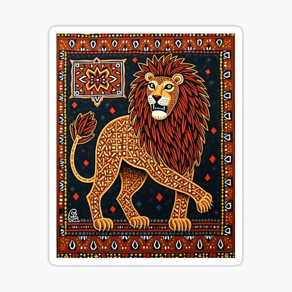 Item preview, Zulu Lion designed and sold by morbidcouture.