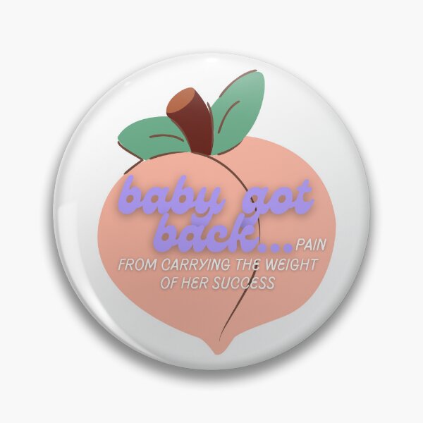 Item preview, baby got back pain designed and sold by chickflickcomfort.
