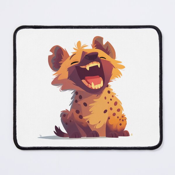 Item preview, Animated image of a funny hyena designed and sold by Redboof.