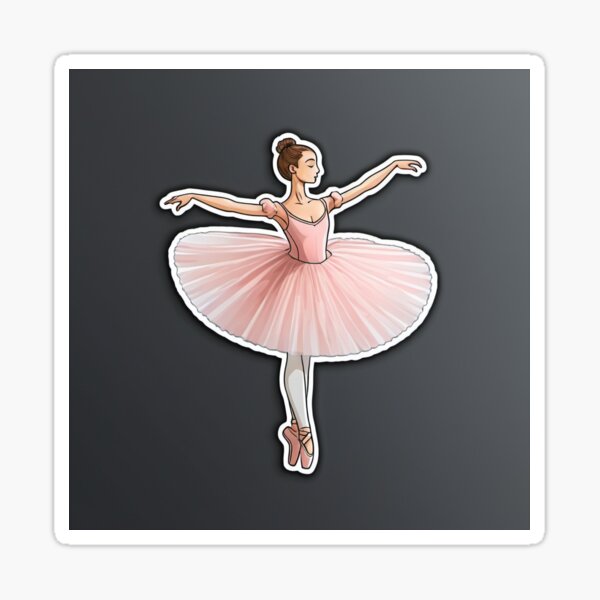 Item preview, Ballet dancer en pointe designed and sold by melodywells.