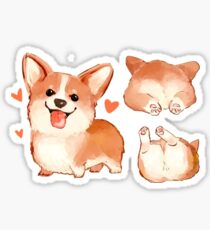 Corgi Butt Sticker