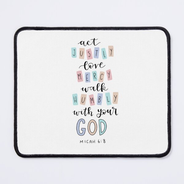 Item preview, Micah 6:8 designed and sold by simplyrebeccann.