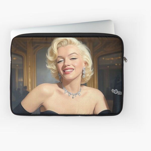 Item preview, Marilyn Monroe Black Dress Diamond Glamour designed and sold by Lexington and 52nd.