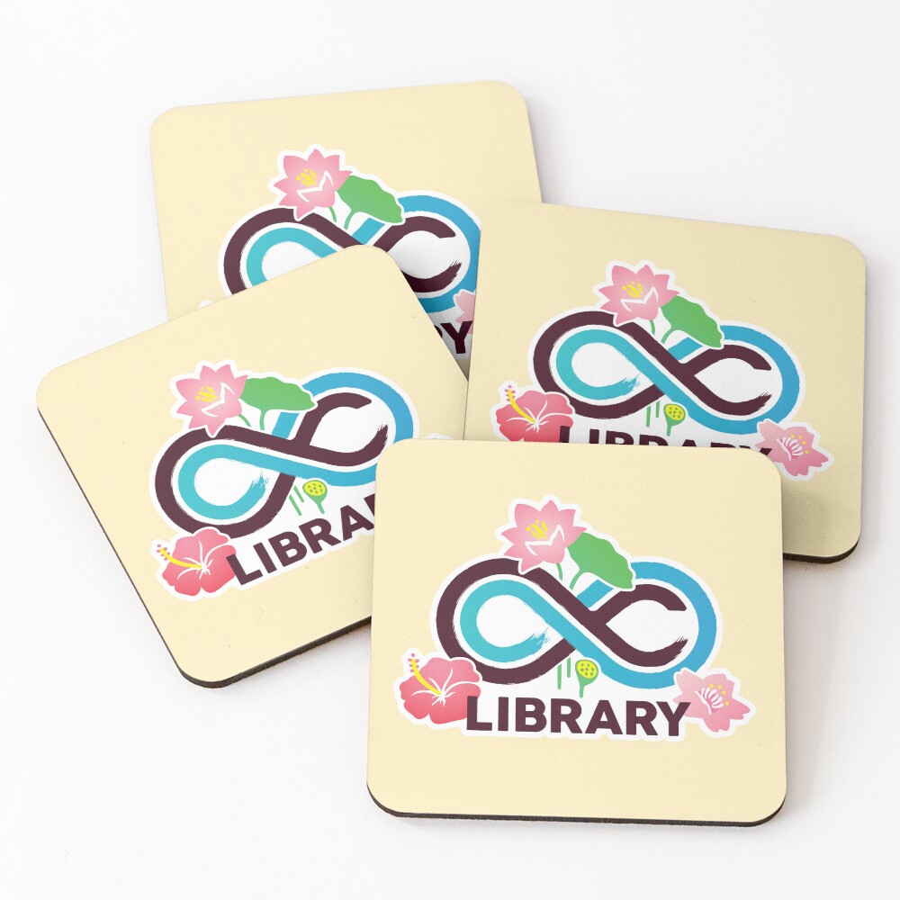 Item preview, Coasters (Set of 4) designed and sold by ACLibrary.