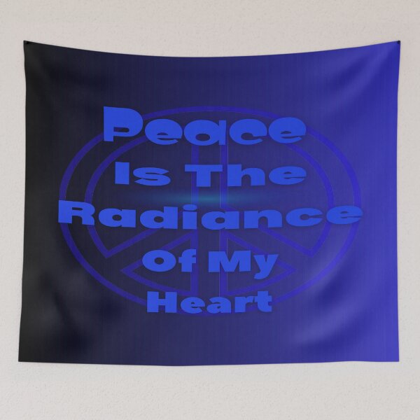 Item preview, Peace Is Radiance Of My Heart designed and sold by BrightrDayMusicArt.