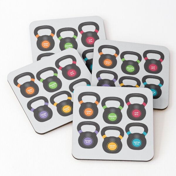 Item preview, Six Kettlebell Moves designed and sold by VicEllisArt.