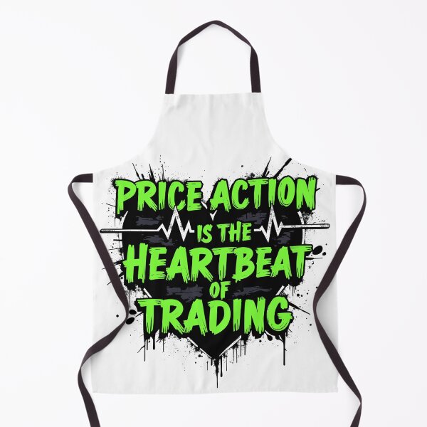 Item preview, Price Action Heartbeat Trading Funny Quote designed and sold by Quirky Shirts.