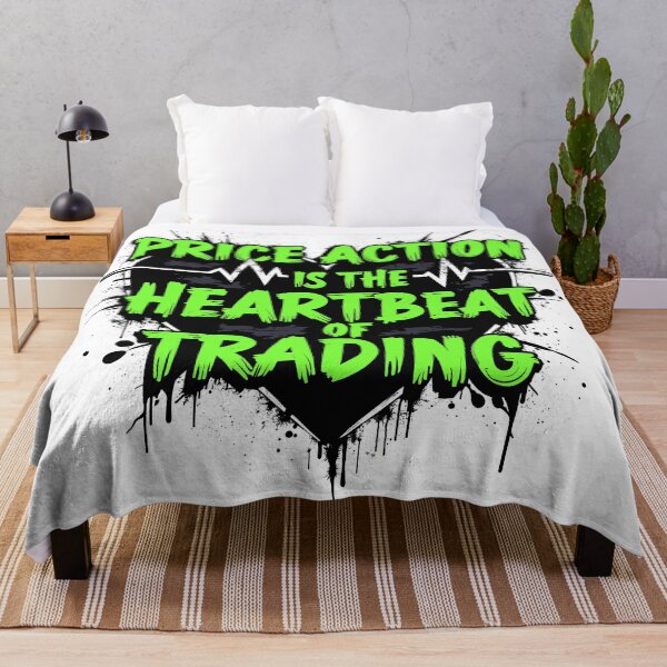 Item preview, Price Action Heartbeat Trading Funny Quote designed and sold by Quirky Shirts.