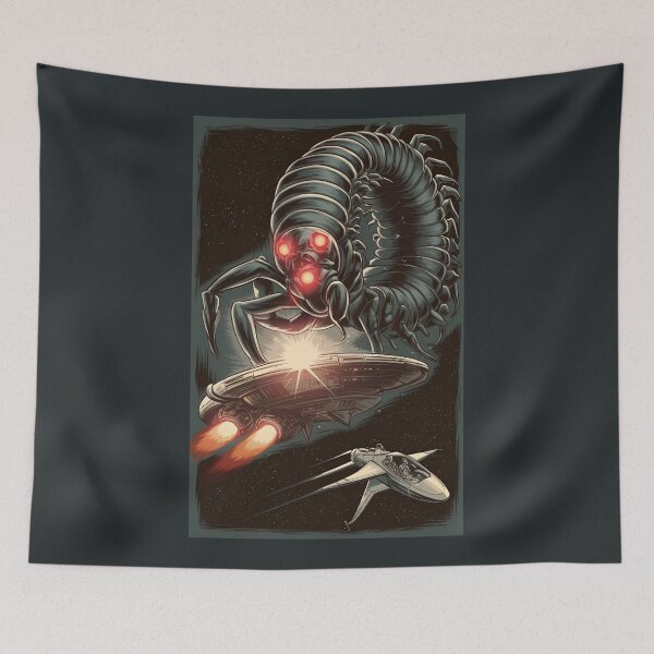 Item preview, Attack of the space centipede  designed and sold by SidTastic .