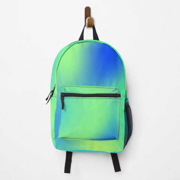 Item preview, Neon Turquoise and Blue Gradient Artwork designed and sold by patternsoup.