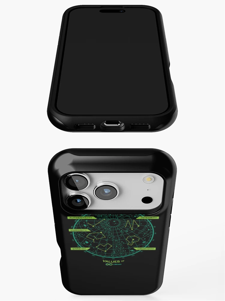 Thumbnail 3 of 4, iPhone Case, AC Library - Digital Values designed and sold by Alameda County Library Foundation's Swag Shop.