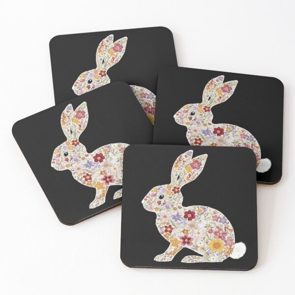 Item preview, Cute Floral Bunny designed and sold by Nature's Palette.