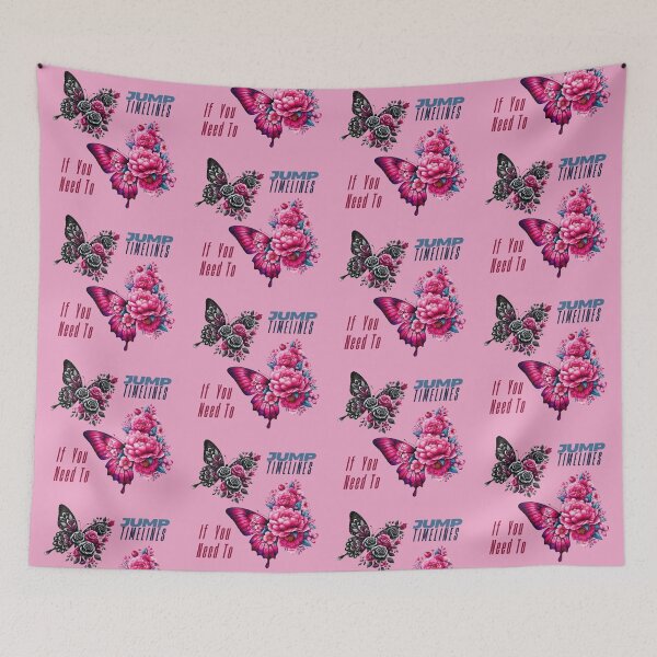 Item preview, Jump Timelines if you need to  Transformative Butterflies in Pink and Black designed and sold by WigOutlet.