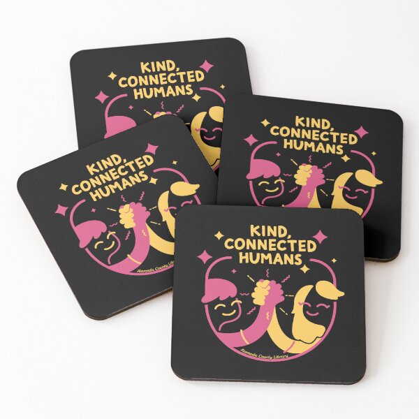 Item preview, AC Library - Tutti Fruity Kind Connected Humans designed and sold by Alameda County Library Foundation's Swag Shop.