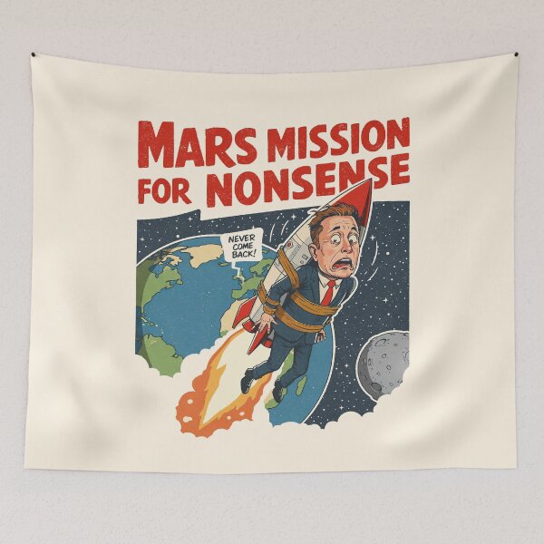Item preview, Mars Mission for Nonsense: Elon Musk designed and sold by IndiQway.