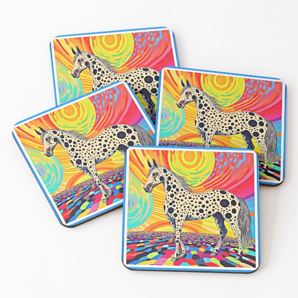 Item preview, Bright colorful horse themed apparel  2 designed and sold by Richenda.