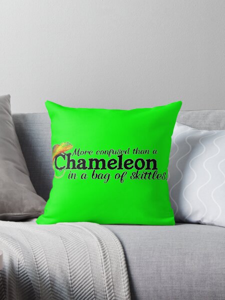 Vista previa del artículo con la obra «Camaleón confundido.», diseñado y vendido por Hexcellent Designs.