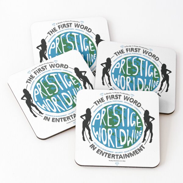 Item preview, Prestige Worldwide The First Word In Entertainment designed and sold by Candywrap Studio.