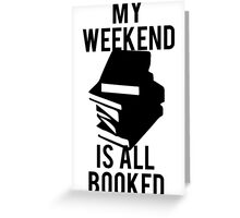 belle my weekend is booked shirt