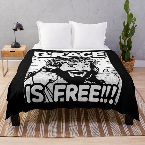 Item preview, God's Grace is Free designed and sold by plushism.