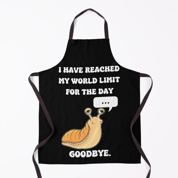 Item preview, Funny Introvert Snail – Word Limit Reached Goodbye designed and sold by Serbin.