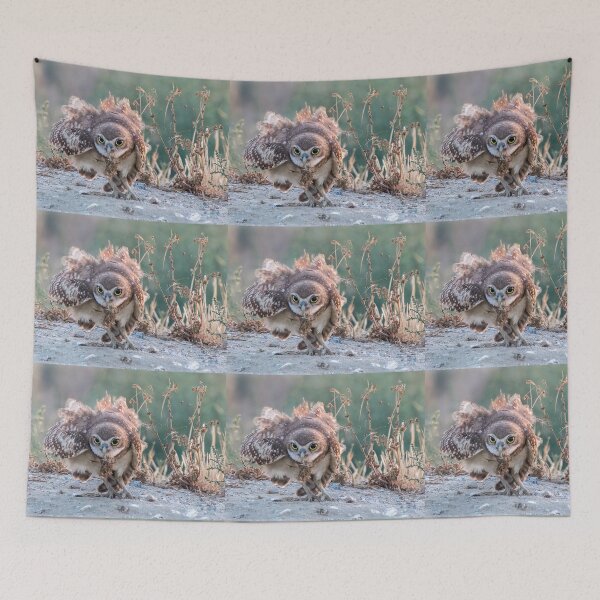Item preview, Burrowing Owl Rushing  designed and sold by CarolM.