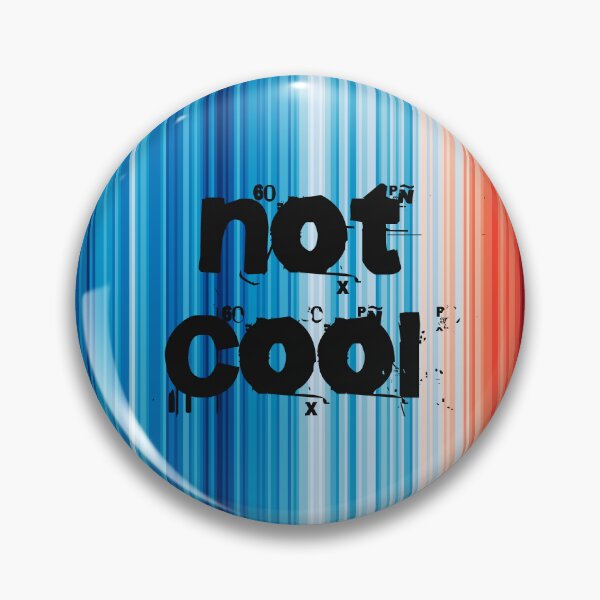 Item preview, Climate Change Stripes - Not Cool designed and sold by Frank J. Art.