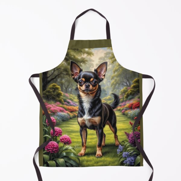 Item preview, Benny Chihuahua Dog Portrait Painting designed and sold by Heart and Soul Studio.