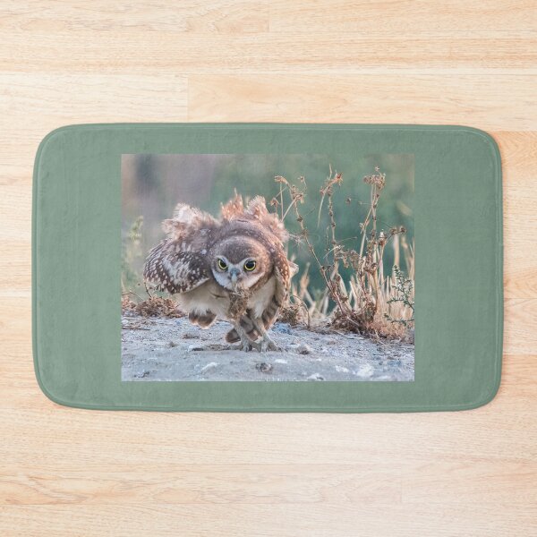 Item preview, Burrowing Owl Rushing  designed and sold by CarolM.