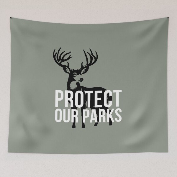 Item preview, PROTECT OUR PARKS - Deer designed and sold by BasicArtChick.