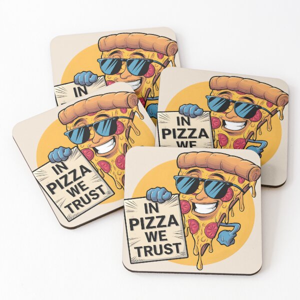 Item preview, In pizza we trust - pizza believers designed and sold by FriendlyLlama.