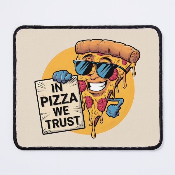 Item preview, In pizza we trust - pizza believers designed and sold by FriendlyLlama.