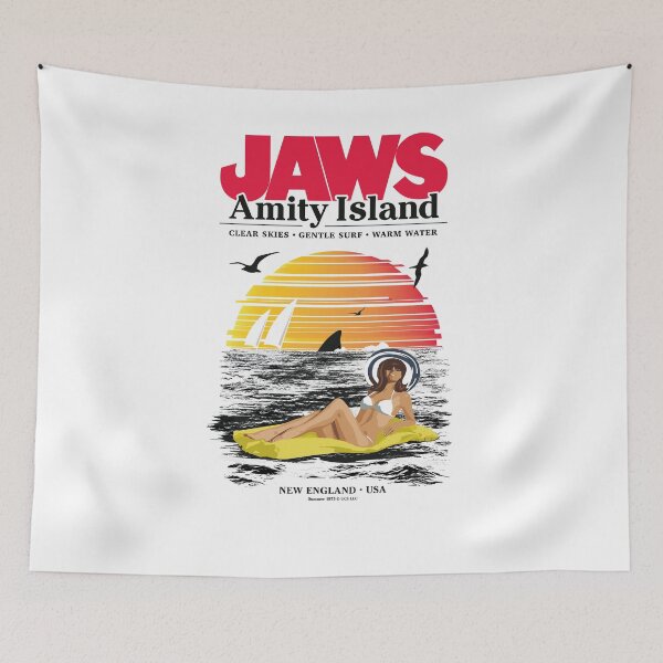 Item preview, Amity Island 1975 designed and sold by Candywrap Studio.