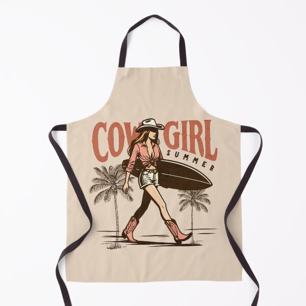 Item preview, Cowgirl Summer – Retro Western Surfing Design designed and sold by Aredbox.