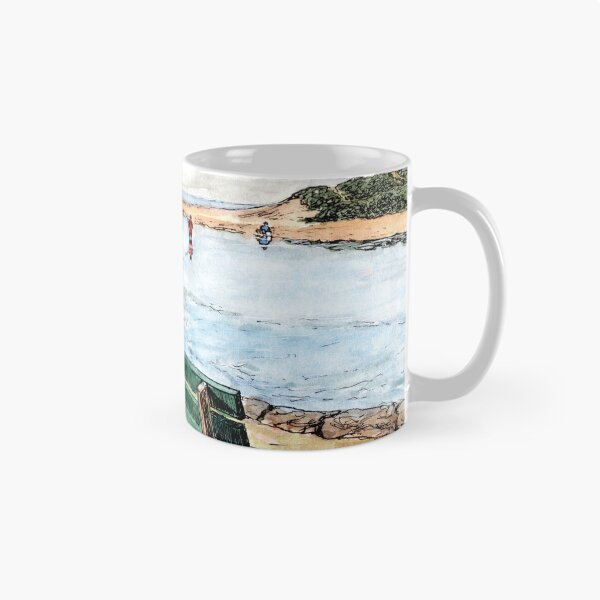 Item preview, Australian Scene - North Narrabeen Beach, Rockpool & Lagoon, NSW, Aus. designed and sold by Anne Huth.