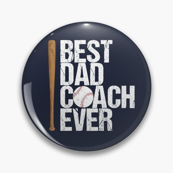 Item preview, Funny Sport Baseball Saying Best Dad Coach Ever designed and sold by shirtshoponline.