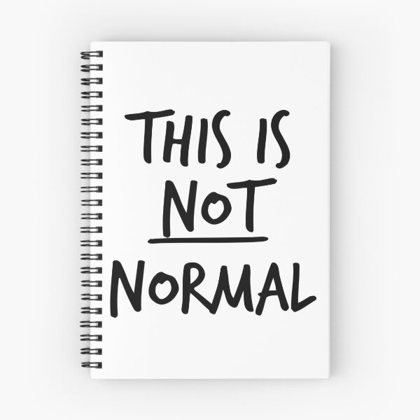 Item preview, This Is NOT Normal Anti-Trump designed and sold by thepixelgarden.