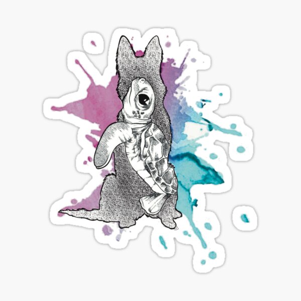 Aperçu de l'œuvre mes animaux de compagnie créée et vendue par ericorvustattoo.