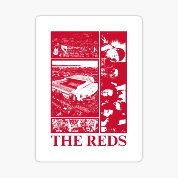 Item preview, Liverpool Iconics Design, The Reds Vintage Football Club Design designed and sold by HalfSpaceOn.