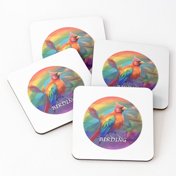 Item preview, Birding Art - Gay Pride designed and sold by PrideFeliz.