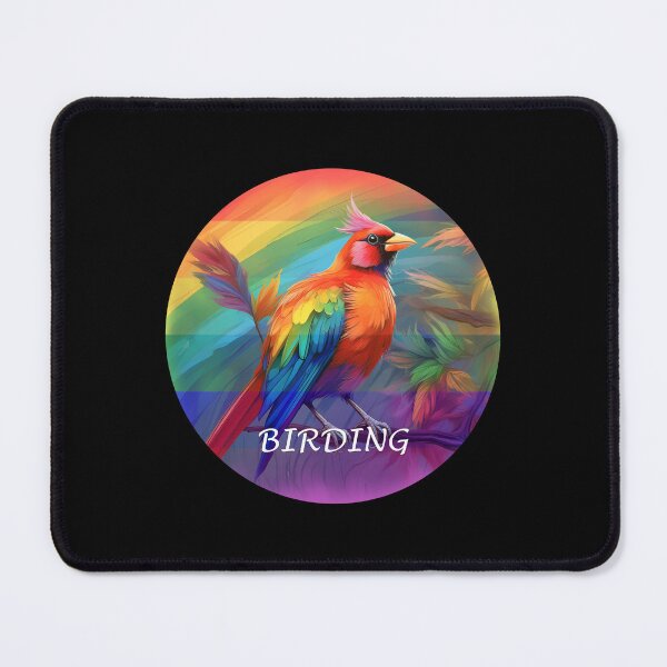 Item preview, Birding Art - Gay Pride designed and sold by PrideFeliz.