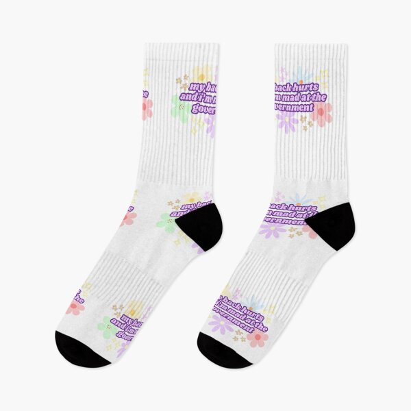 Item preview, My Back Hurts and I'm Mad at the Government (Purple) designed and sold by Mollysb428.
