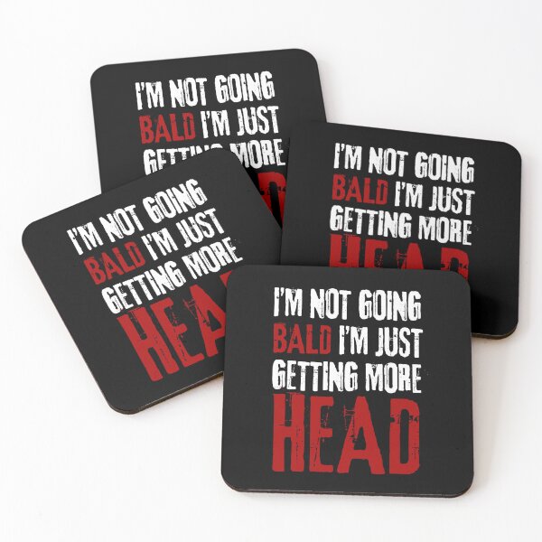 Item preview, I’m Not Going Bald I’m Just Getting More Head - vintage designed and sold by VibeTwist.