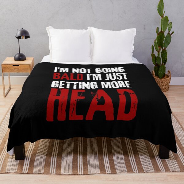 Item preview, I’m Not Going Bald I’m Just Getting More Head - vintage designed and sold by VibeTwist.