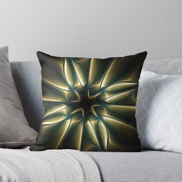 Item preview, Luminous Starburst: The Fractal Radiance of Obsidian's Heart designed and sold by bloorose.