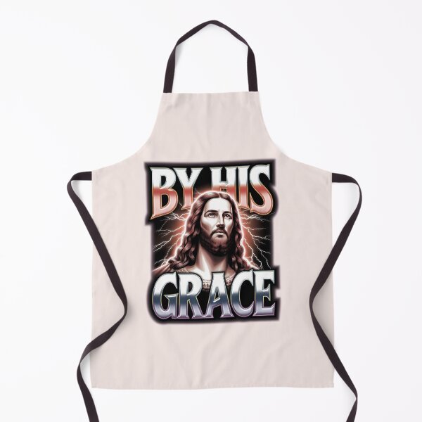 Item preview, By His Grace – Eph. 2:8 Bootleg Jesus Quotes designed and sold by  KnitLuv.